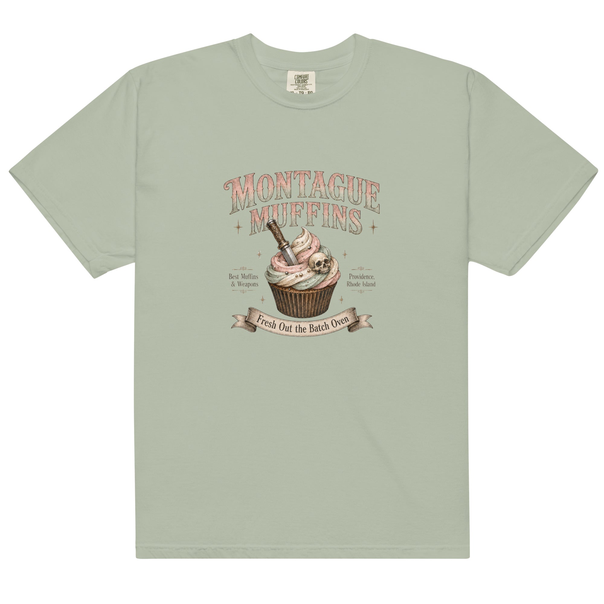 Montague Muffins Leather & Lark Tee - T - SHIRT - TheSpinedLife