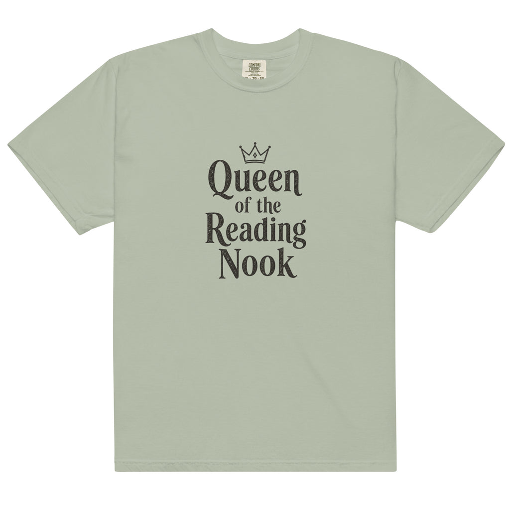 Queen of the Reading Nook Graphic Tee - T - SHIRT - TheSpinedLife