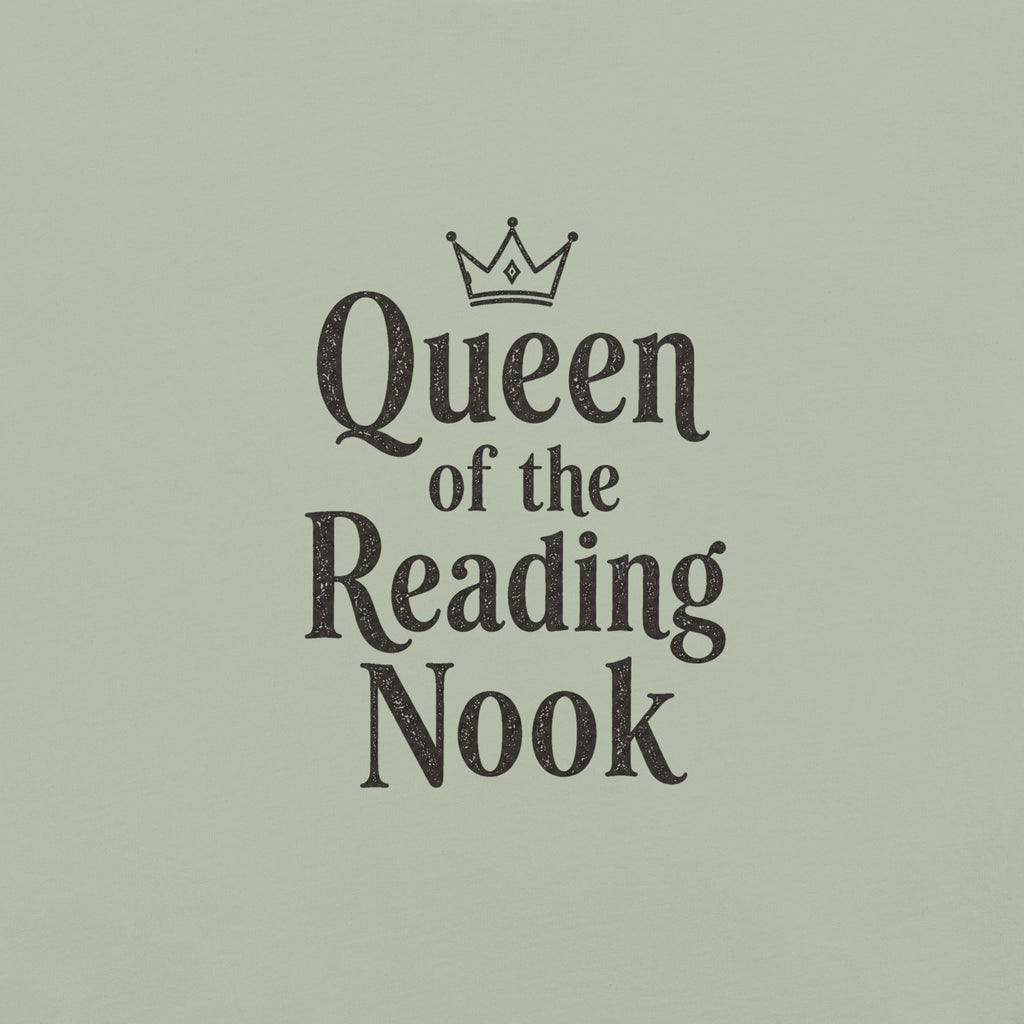 Queen of the Reading Nook Graphic Tee - T - SHIRT - TheSpinedLife