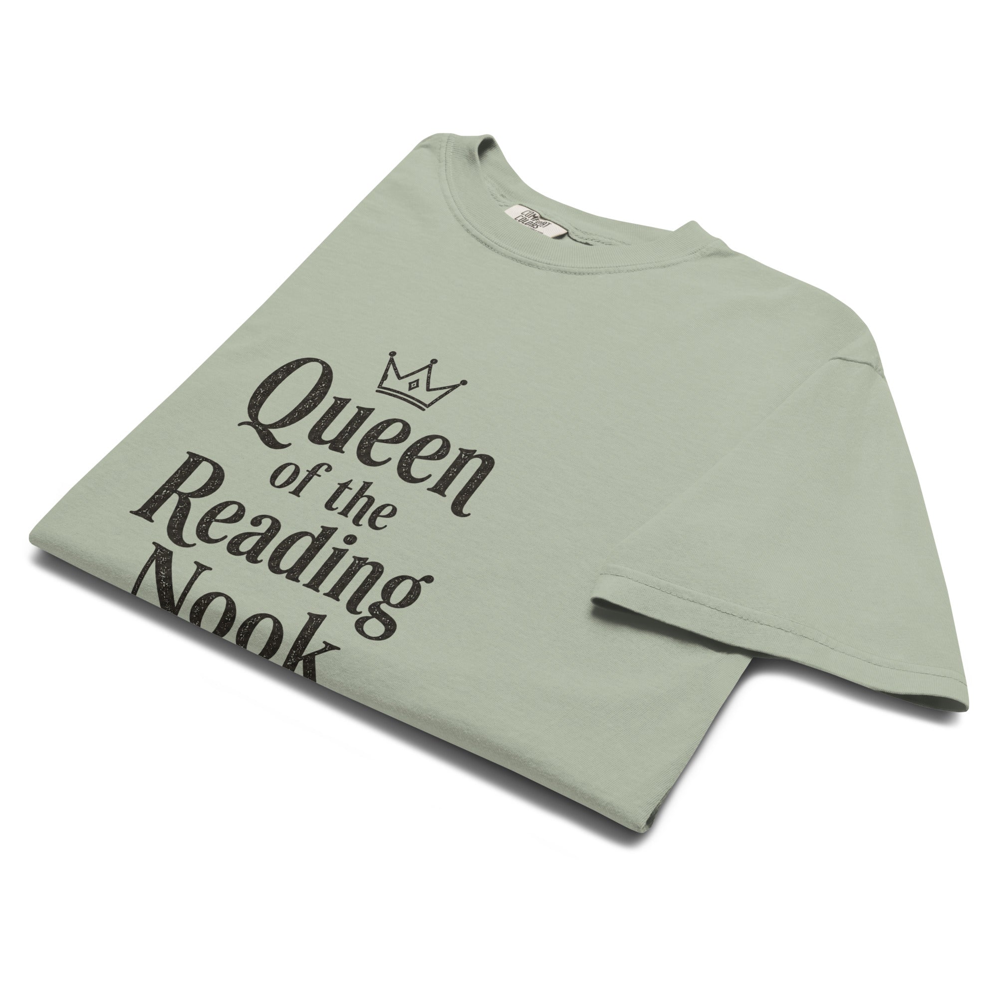 Queen of the Reading Nook Graphic Tee - T - SHIRT - TheSpinedLife