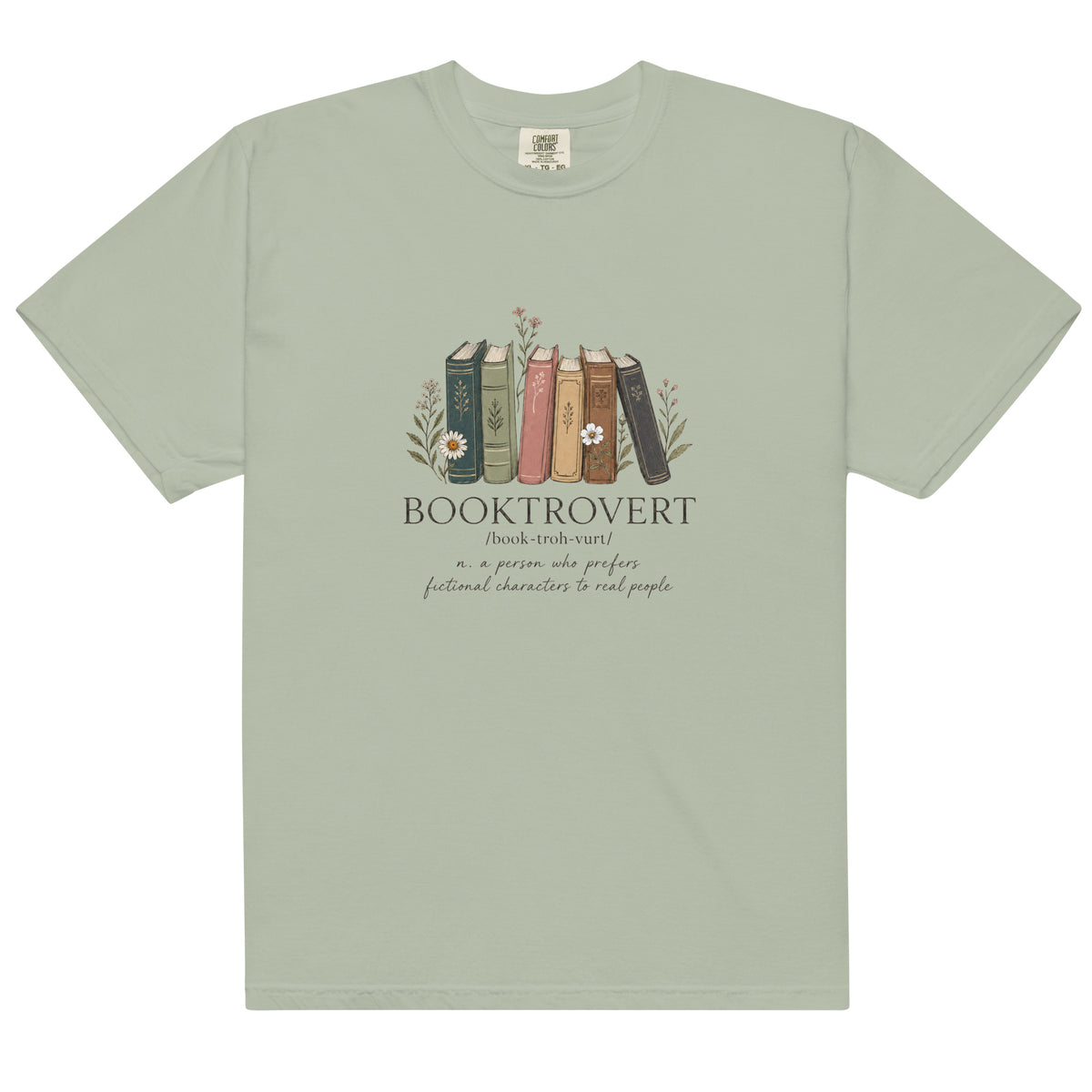 Booktrovert Tee - T-SHIRT - TheSpinedLife