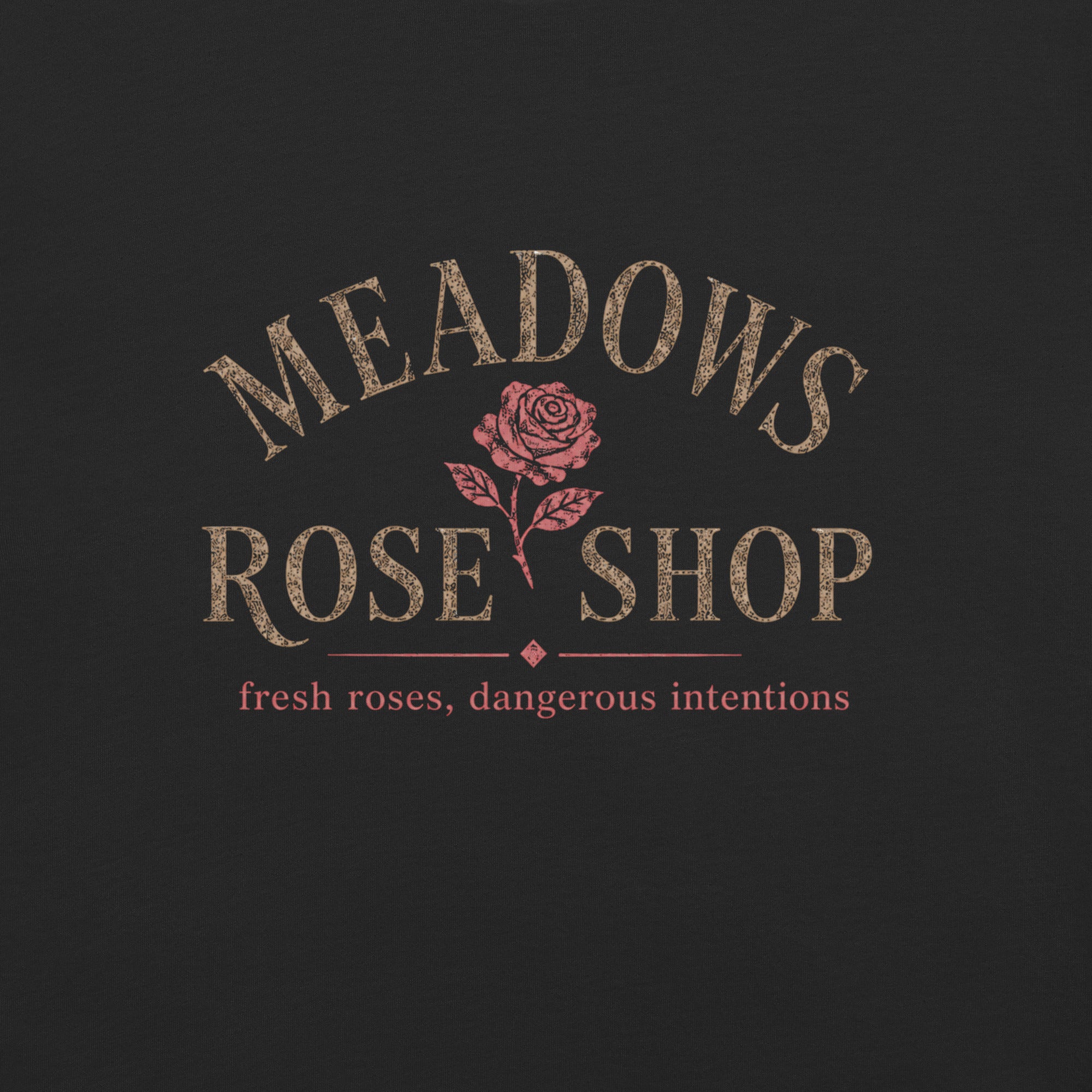Meadows Rose Shop Graphic Tee - T - SHIRT - TheSpinedLife