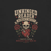 Unhinged Reader Romance Society Tee - T-SHIRT - TheSpinedLife