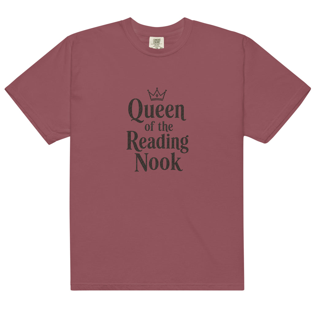 Queen of the Reading Nook Graphic Tee - T - SHIRT - TheSpinedLife