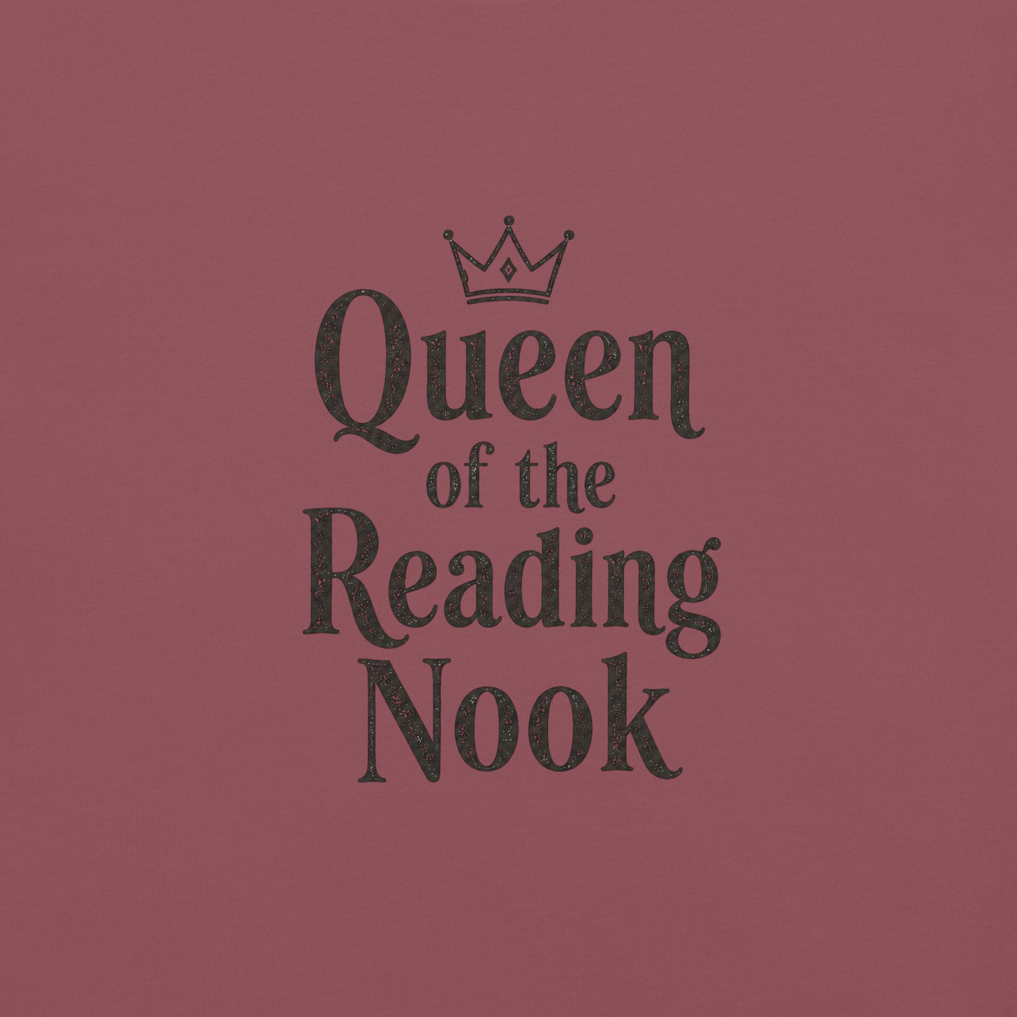 Queen of the Reading Nook Graphic Tee - T - SHIRT - TheSpinedLife