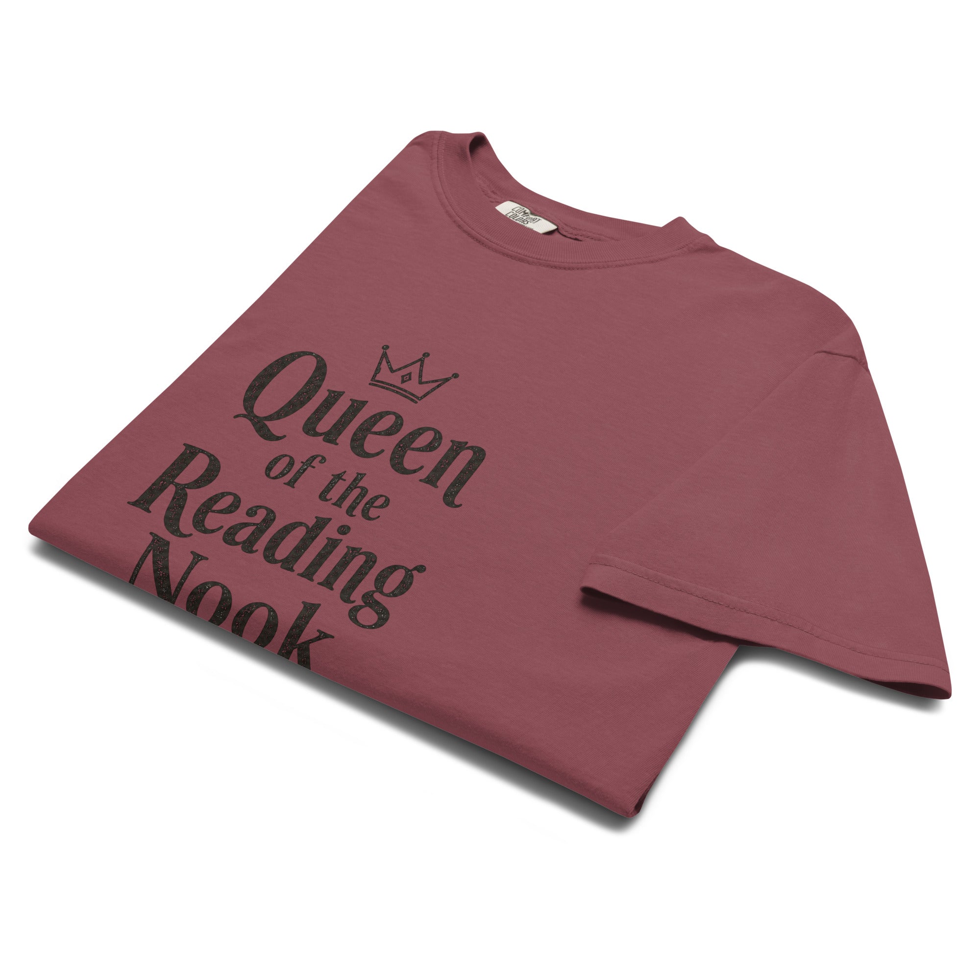 Queen of the Reading Nook Graphic Tee - T - SHIRT - TheSpinedLife