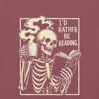 I'd Rather Be Reading Tee - T-SHIRT - TheSpinedLife