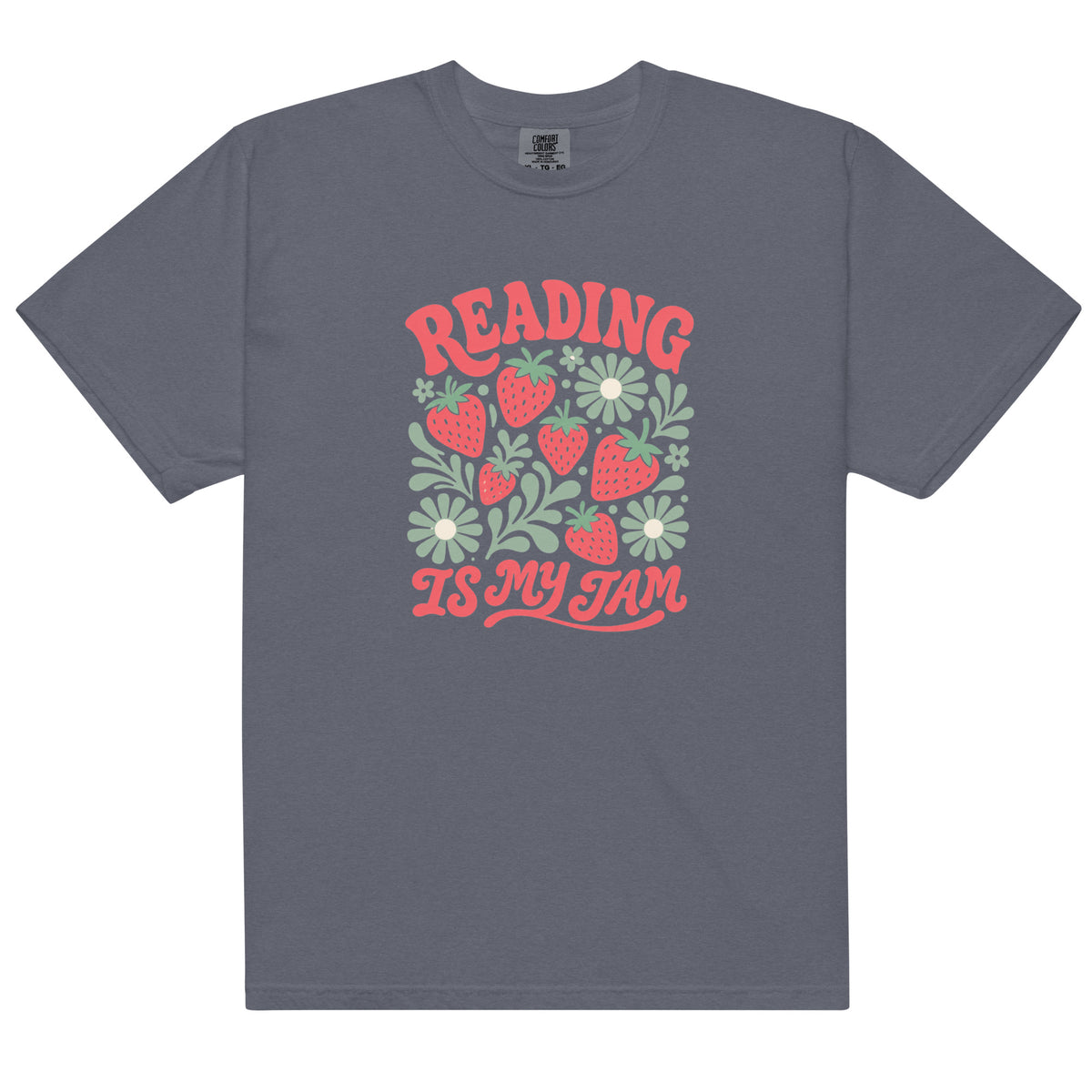 Reading Is My Jam Graphic Tee - T-SHIRT - TheSpinedLife