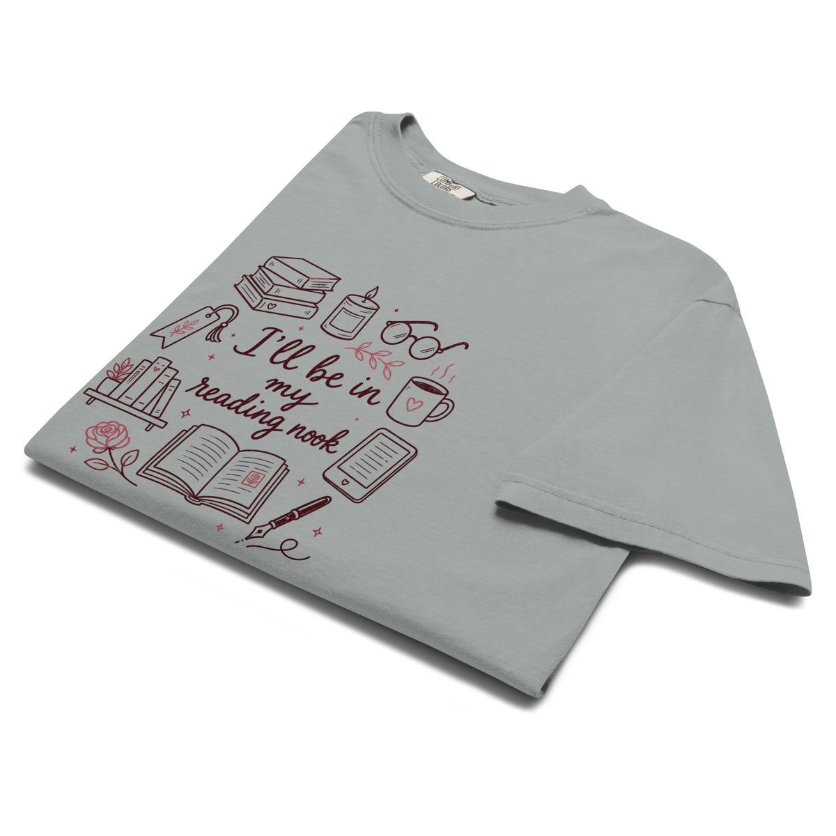 I'll Be In My Reading Nook | Bookish Graphic Tee - T - SHIRT - TheSpinedLife