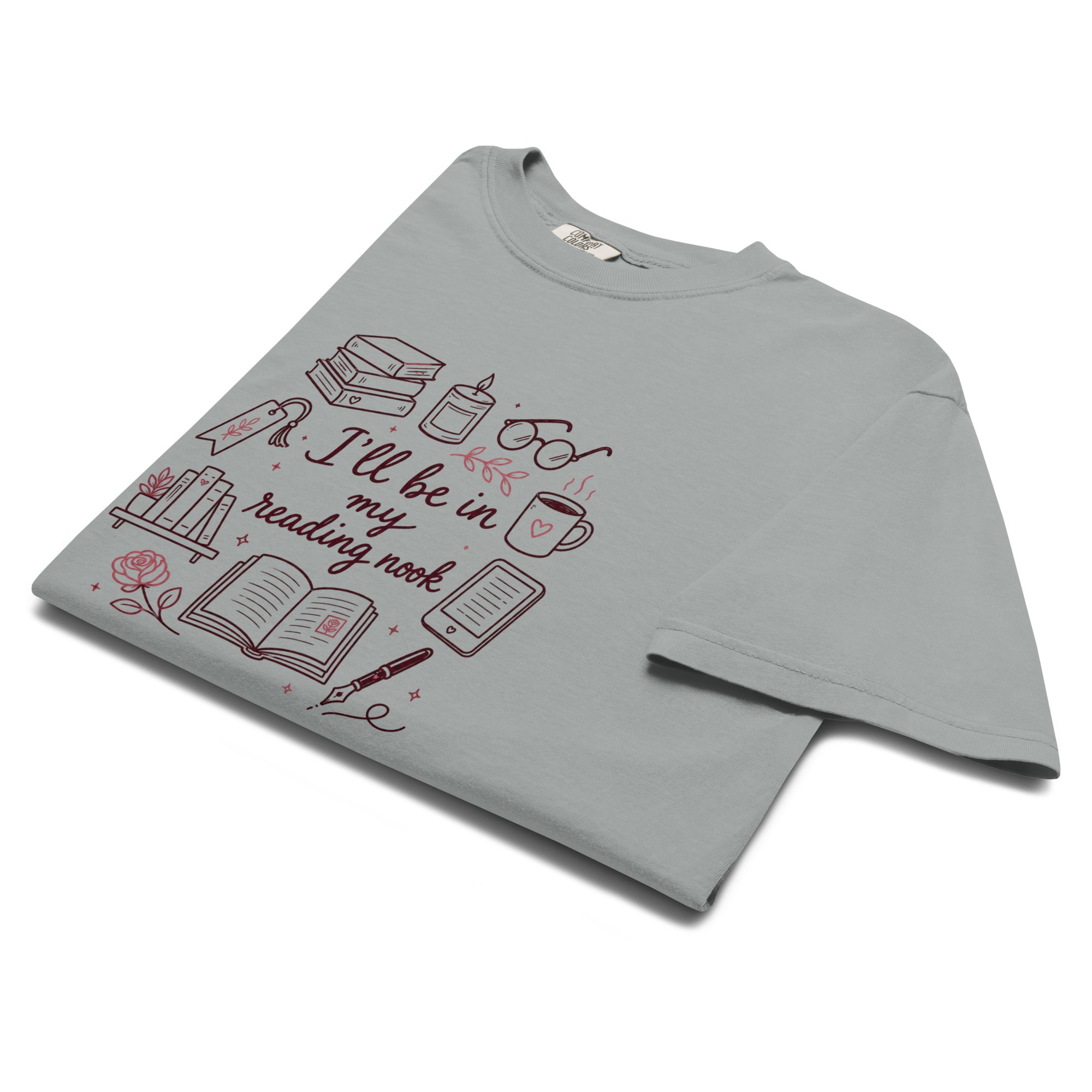 I'll Be In My Reading Nook | Bookish Graphic Tee - T - SHIRT - TheSpinedLife