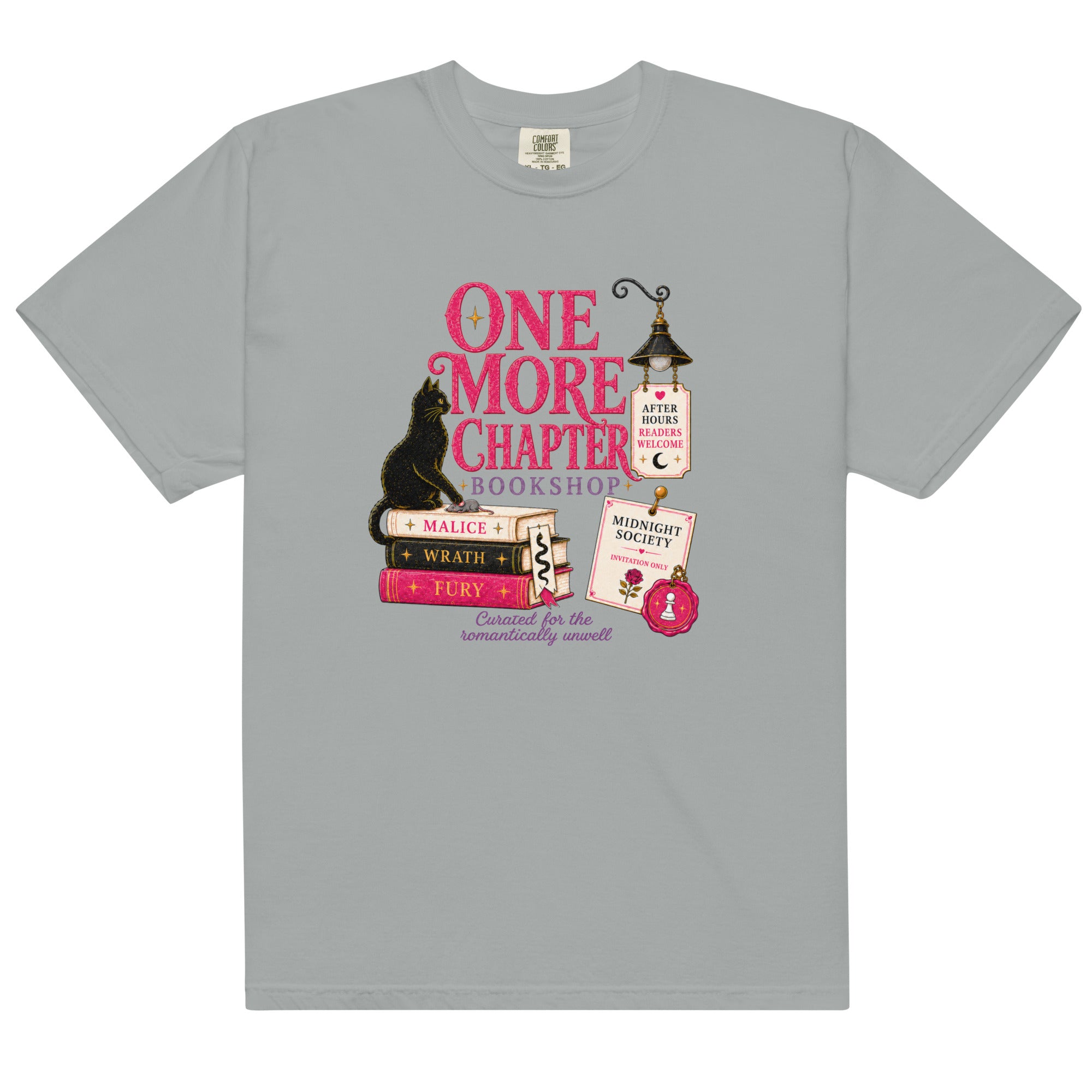 One More Chapter Bookshop Graphic Tee - T - SHIRT - TheSpinedLife