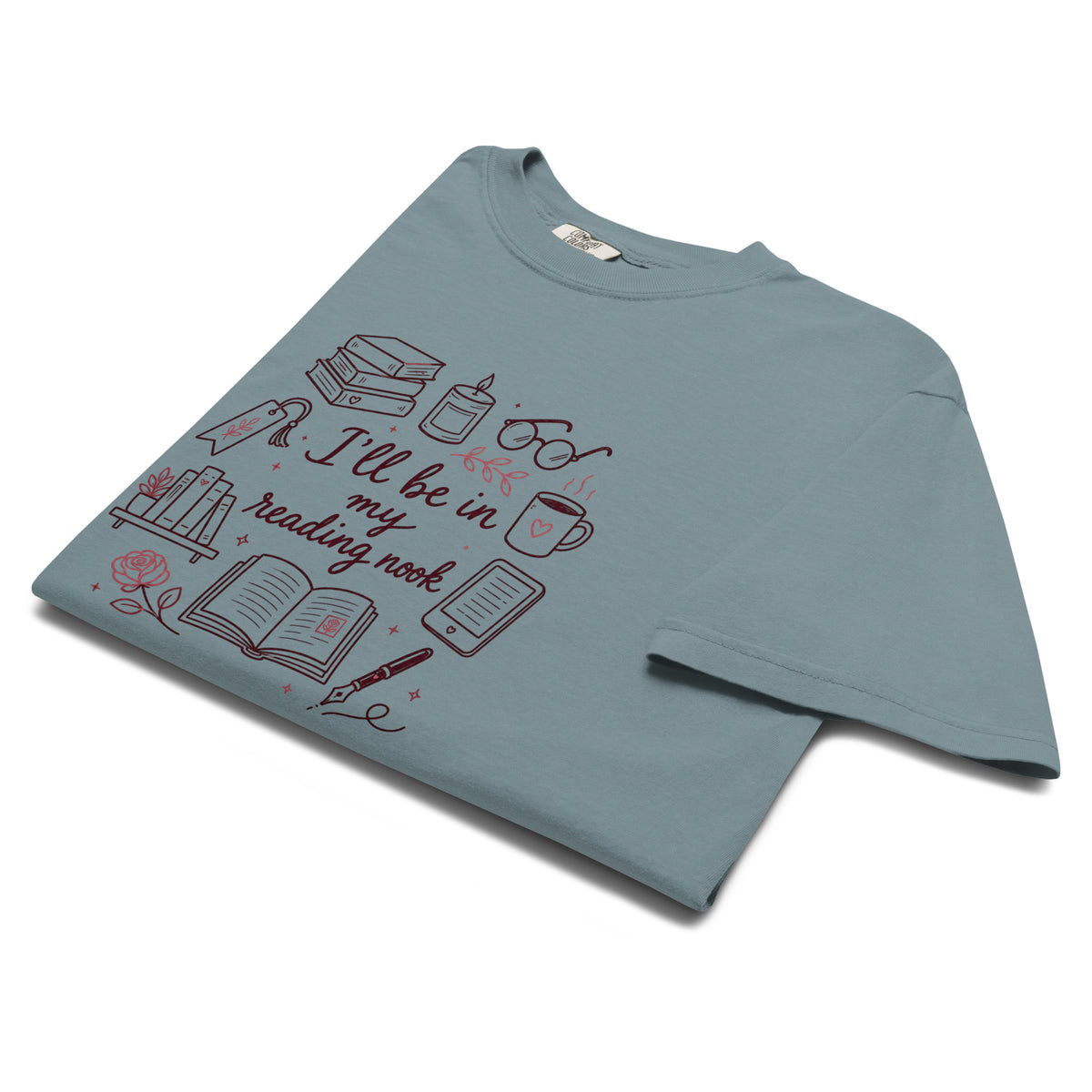 I'll Be In My Reading Nook | Bookish Graphic Tee - T - SHIRT - TheSpinedLife