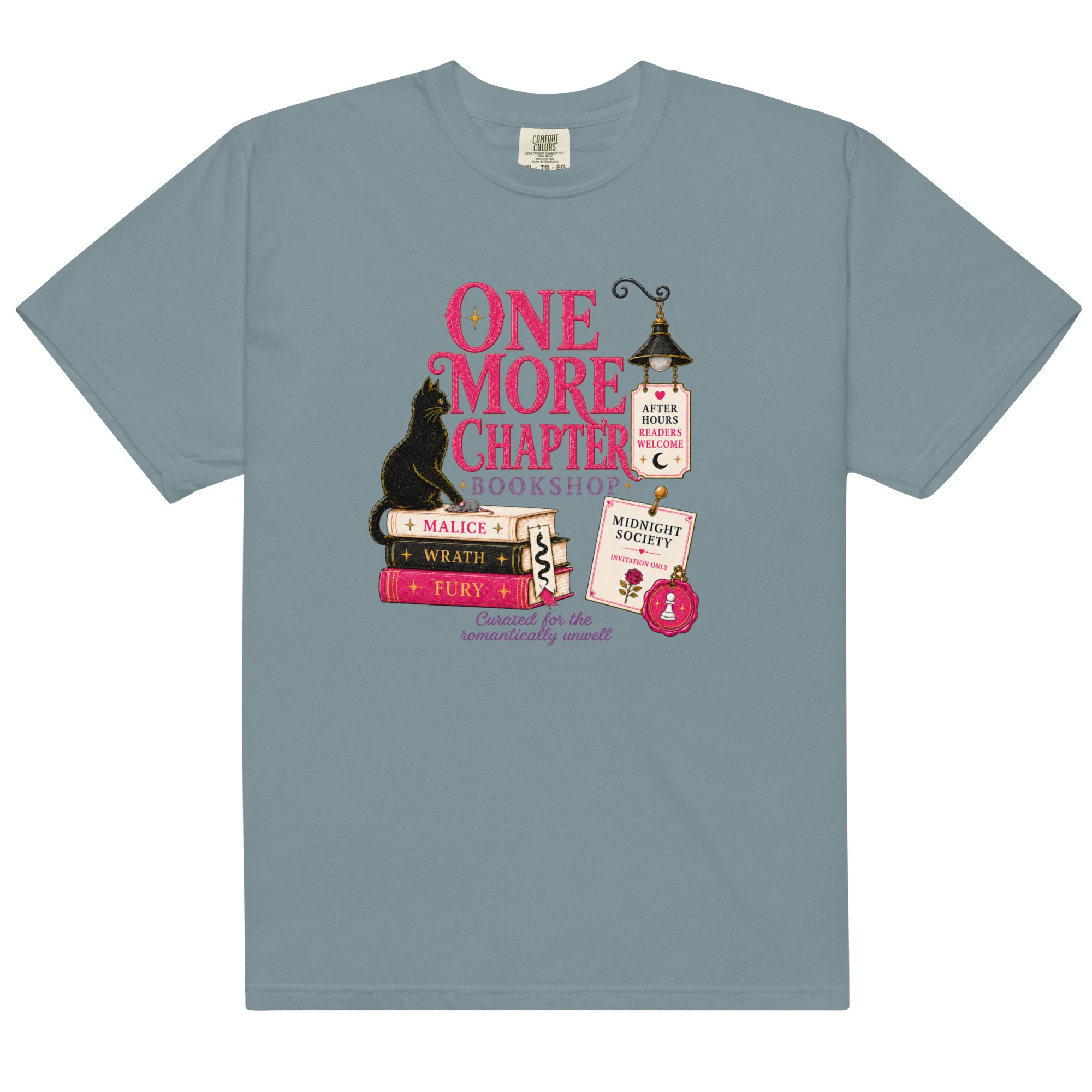 One More Chapter Bookshop Graphic Tee - T - SHIRT - TheSpinedLife
