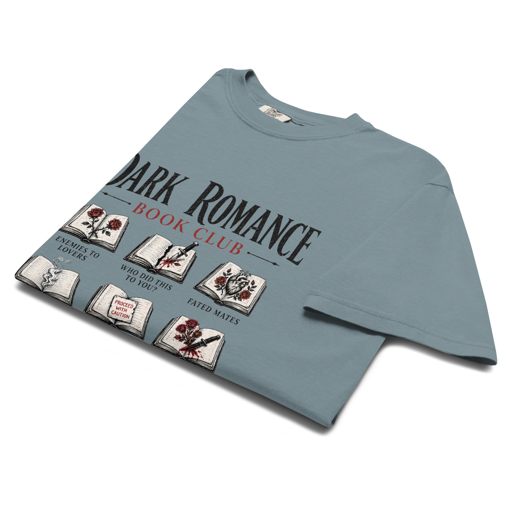 Dark Romance Book Club Graphic Tee - T - SHIRT - TheSpinedLife