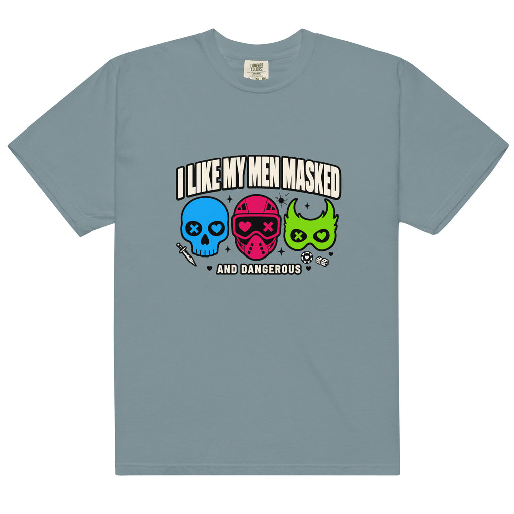 Masked Men Graphic Tee - T - SHIRT - TheSpinedLife