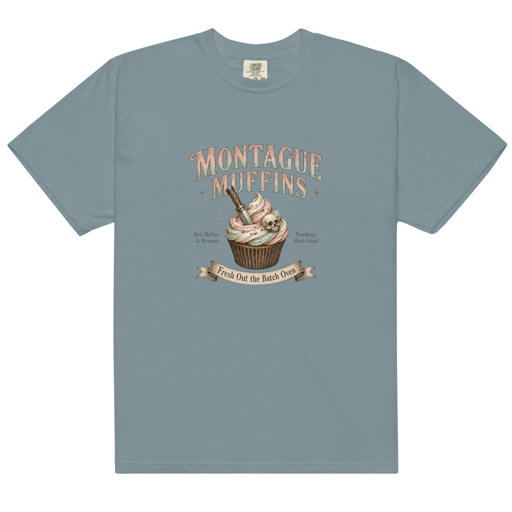 Montague Muffins Leather & Lark Tee - T - SHIRT - TheSpinedLife