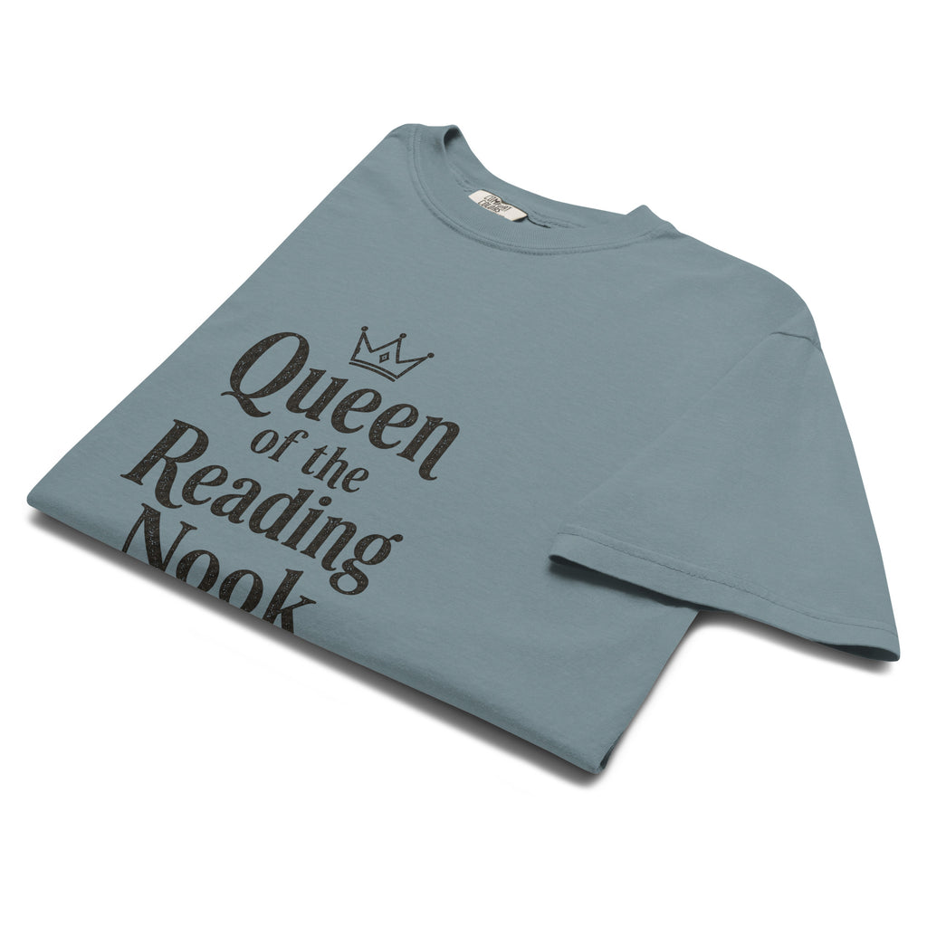 Queen of the Reading Nook Graphic Tee - T - SHIRT - TheSpinedLife