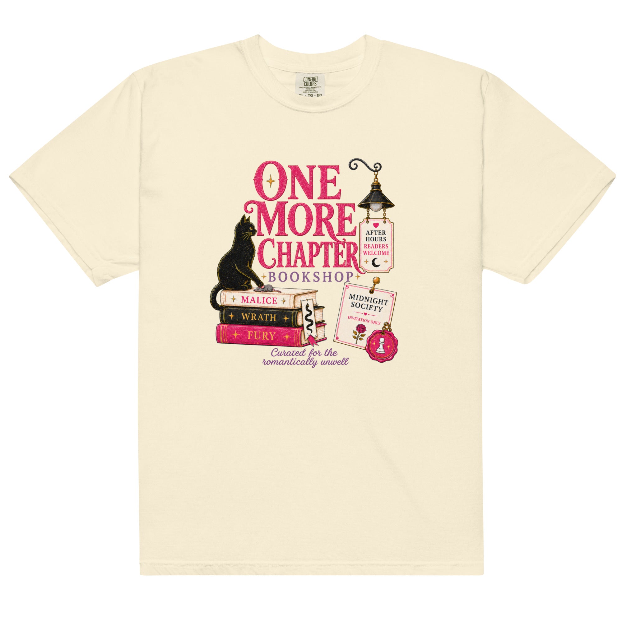 One More Chapter Bookshop Graphic Tee - T - SHIRT - TheSpinedLife