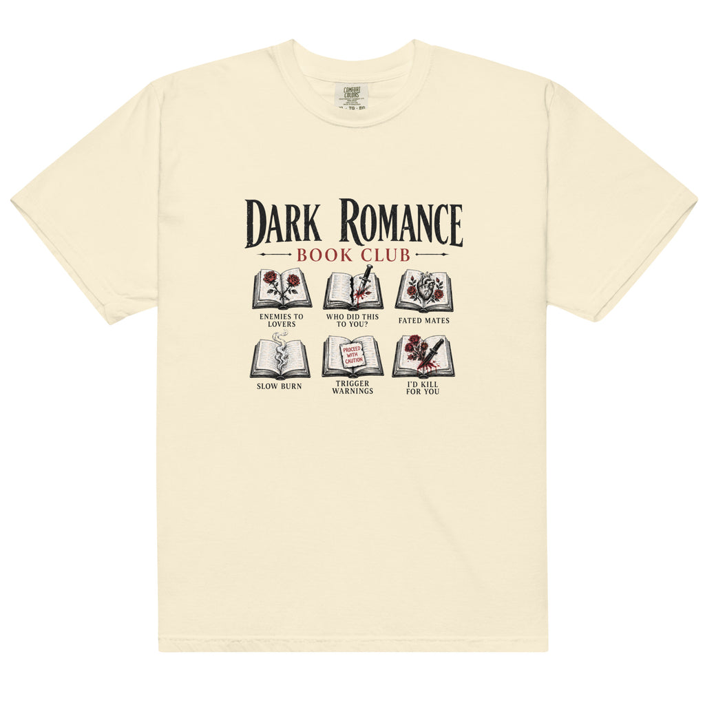 Dark Romance Book Club Graphic Tee - T - SHIRT - TheSpinedLife