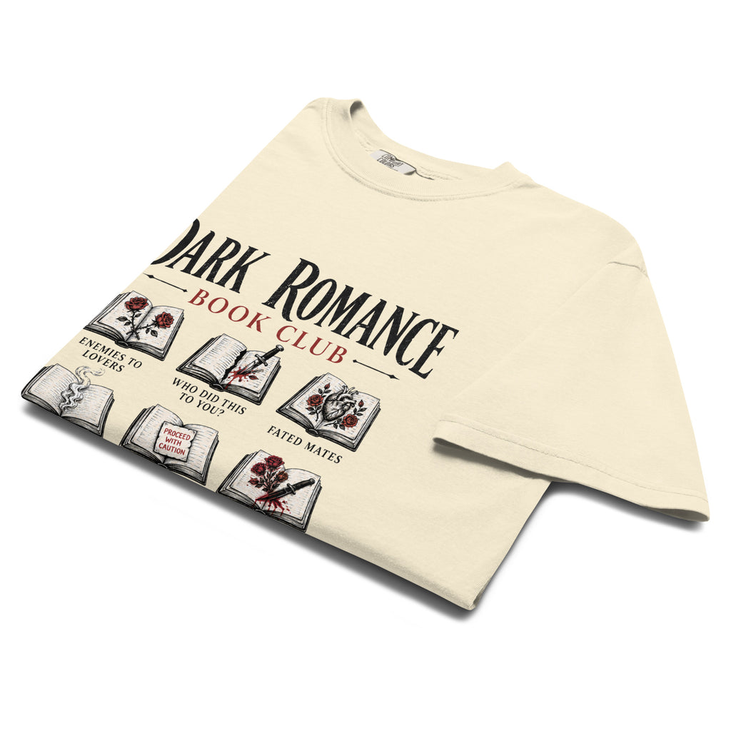 Dark Romance Book Club Graphic Tee - T - SHIRT - TheSpinedLife