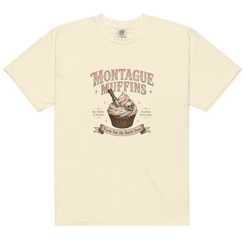 Montague Muffins Leather & Lark Tee - T - SHIRT - TheSpinedLife