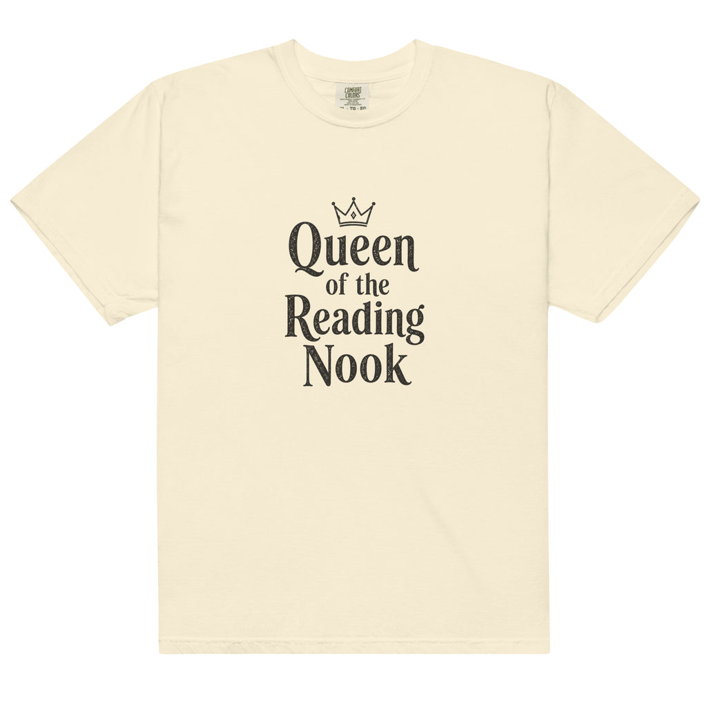 Queen of the Reading Nook Graphic Tee - T - SHIRT - TheSpinedLife