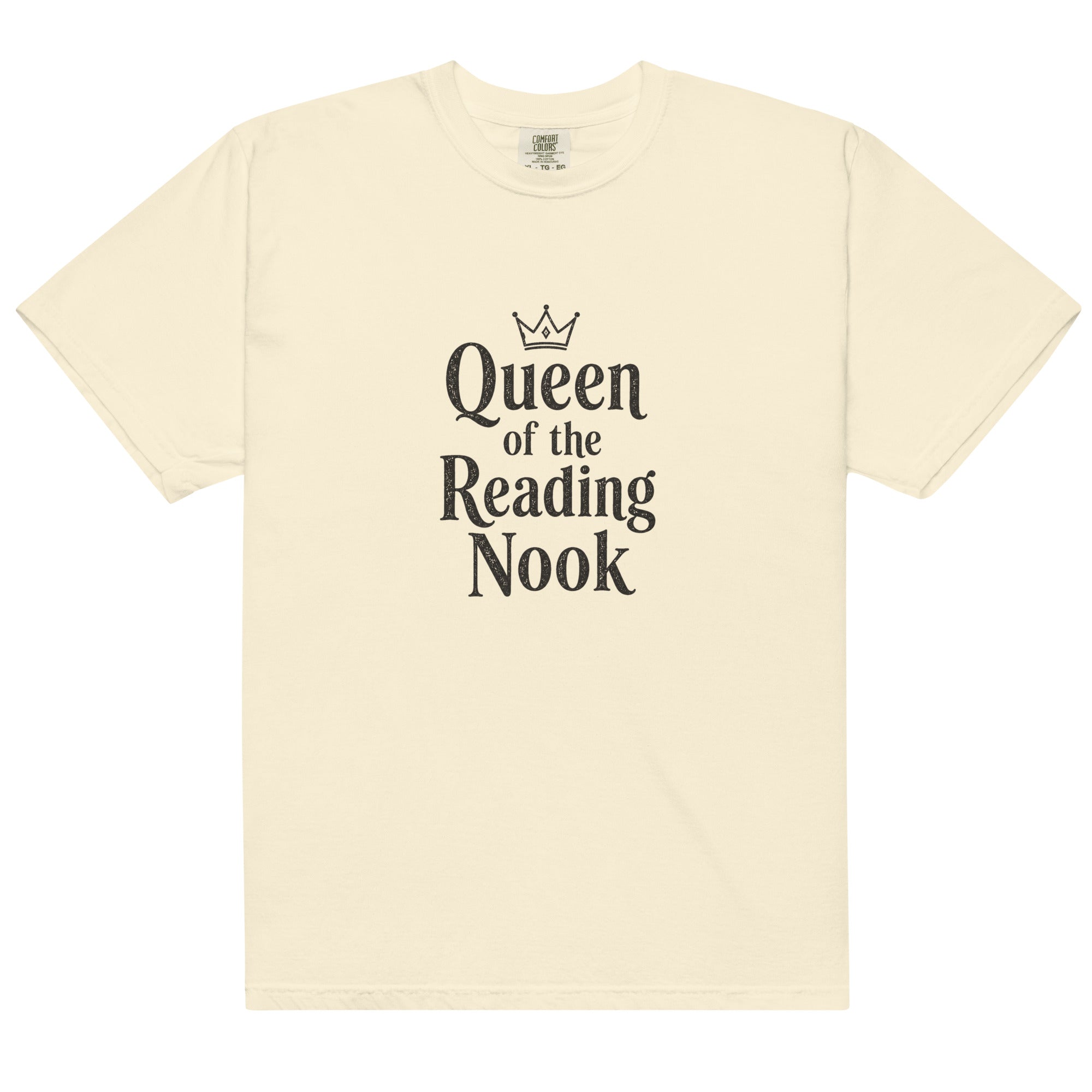 Queen of the Reading Nook Graphic Tee - T - SHIRT - TheSpinedLife