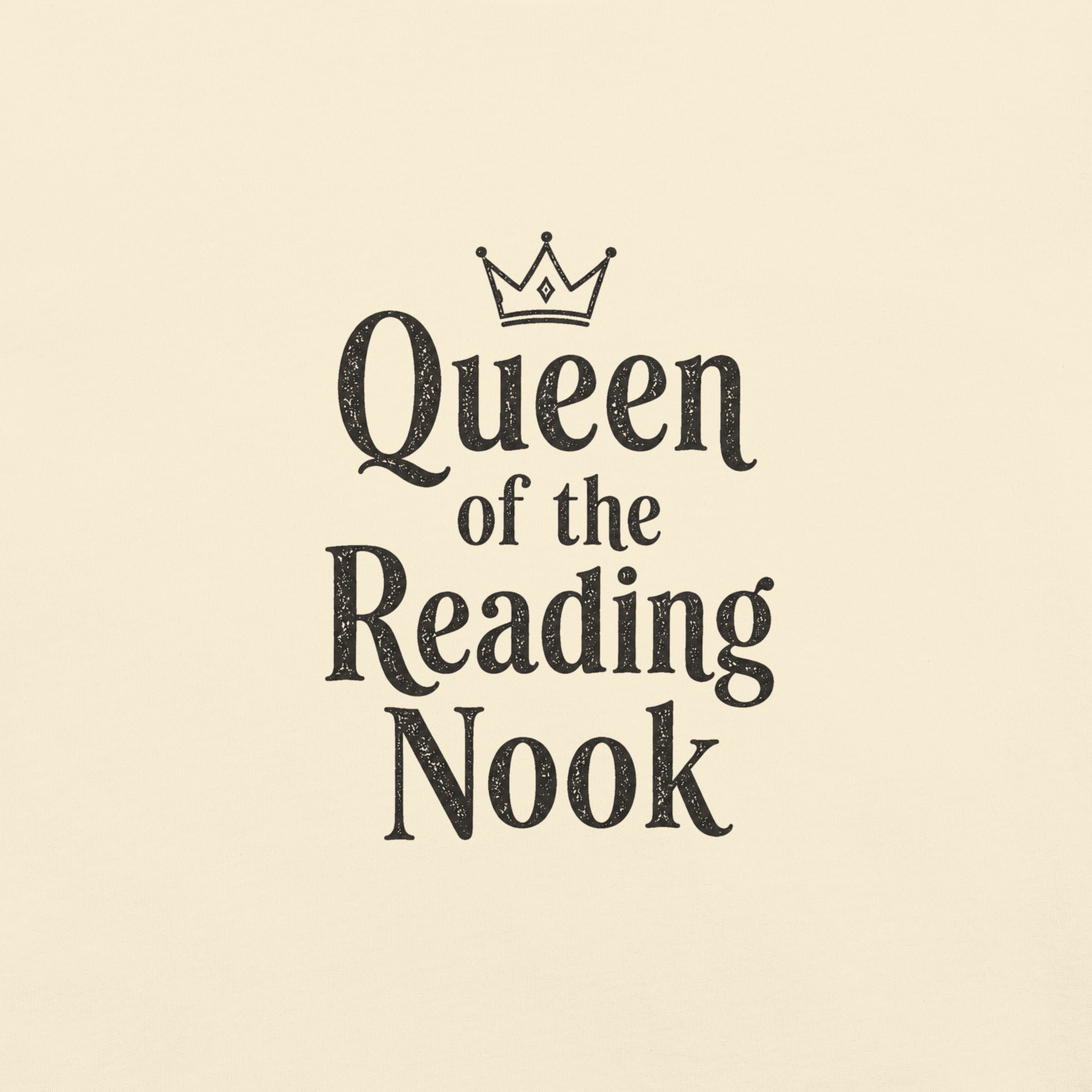 Queen of the Reading Nook Graphic Tee - T - SHIRT - TheSpinedLife