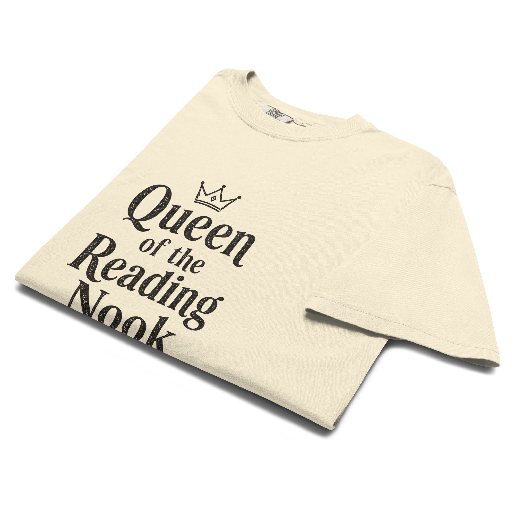 Queen of the Reading Nook Graphic Tee - T - SHIRT - TheSpinedLife