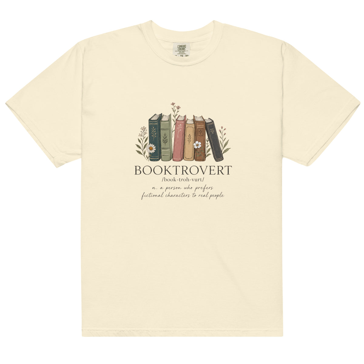 Booktrovert Tee - T-SHIRT - TheSpinedLife