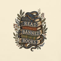 Read Banned Books Tee - T-SHIRT - TheSpinedLife
