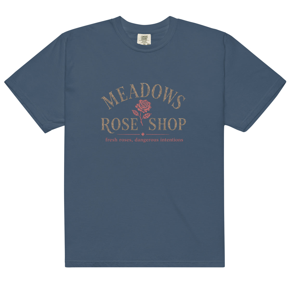 Meadows Rose Shop Graphic Tee - T - SHIRT - TheSpinedLife