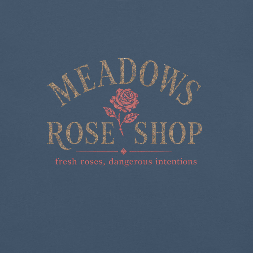 Meadows Rose Shop Graphic Tee - T - SHIRT - TheSpinedLife