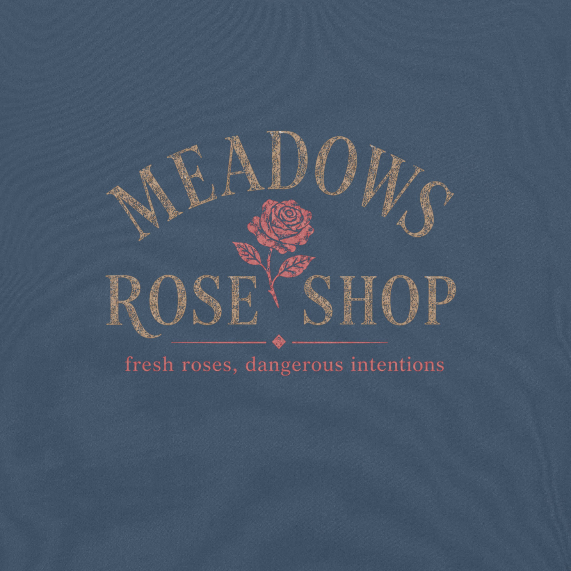 Meadows Rose Shop Graphic Tee - T - SHIRT - TheSpinedLife