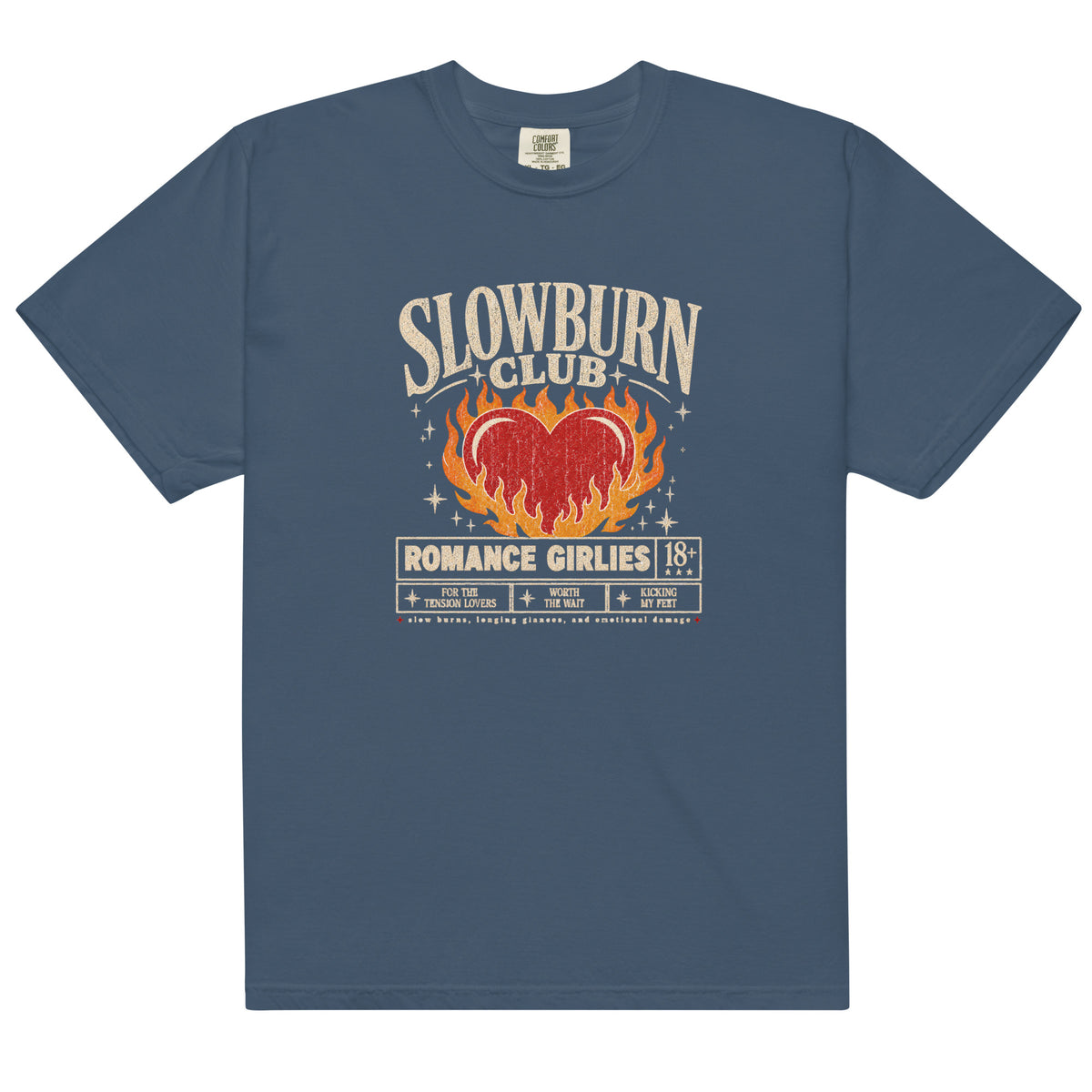 Slowburn Club Tee - T-SHIRT - TheSpinedLife