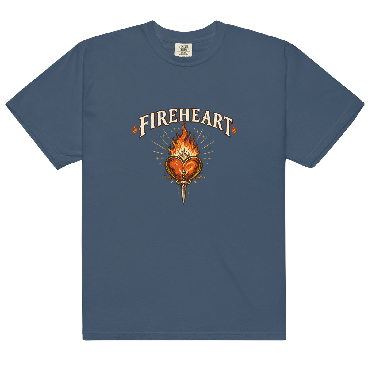 Fireheart Bookish Graphic Tee - T-SHIRT - TheSpinedLife