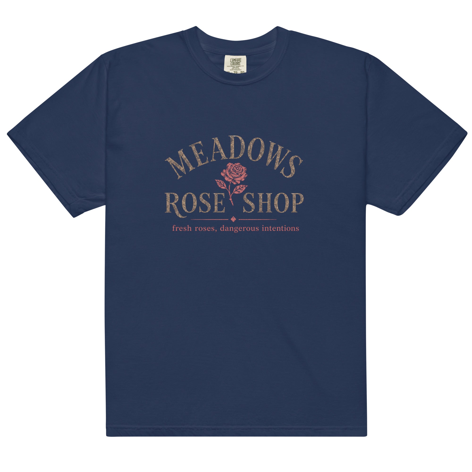 Meadows Rose Shop Graphic Tee - T - SHIRT - TheSpinedLife