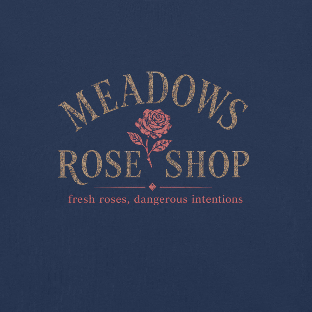 Meadows Rose Shop Graphic Tee - T - SHIRT - TheSpinedLife