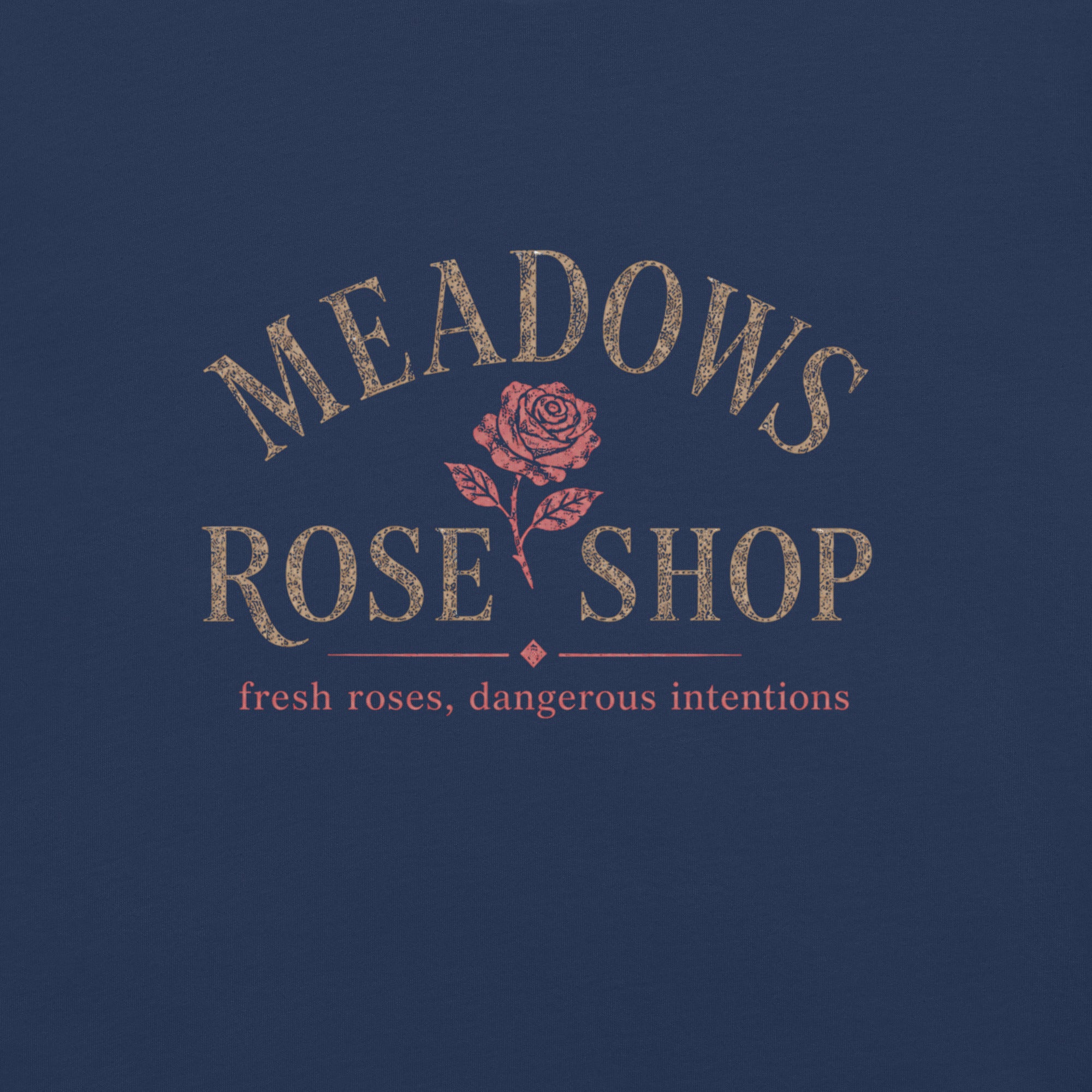 Meadows Rose Shop Graphic Tee - T - SHIRT - TheSpinedLife