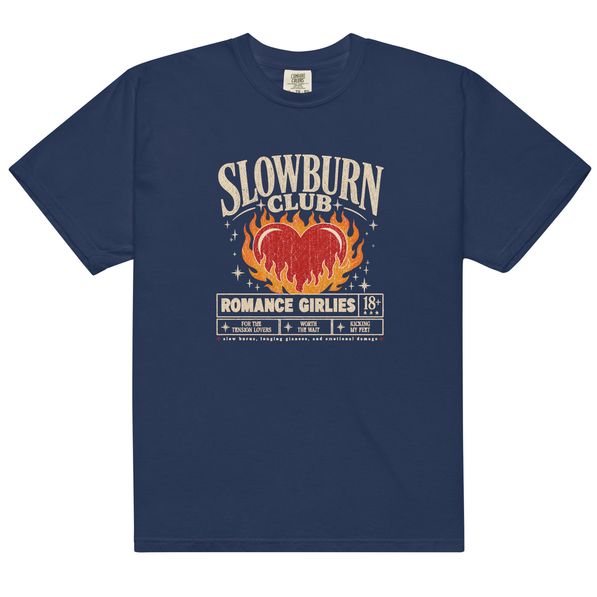 Slowburn Club Tee - T-SHIRT - TheSpinedLife