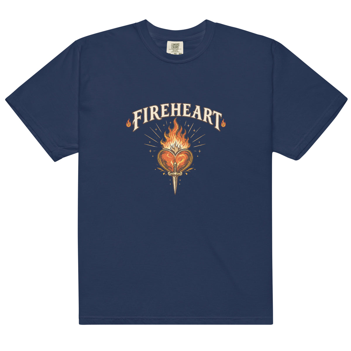 Fireheart Bookish Graphic Tee - T-SHIRT - TheSpinedLife
