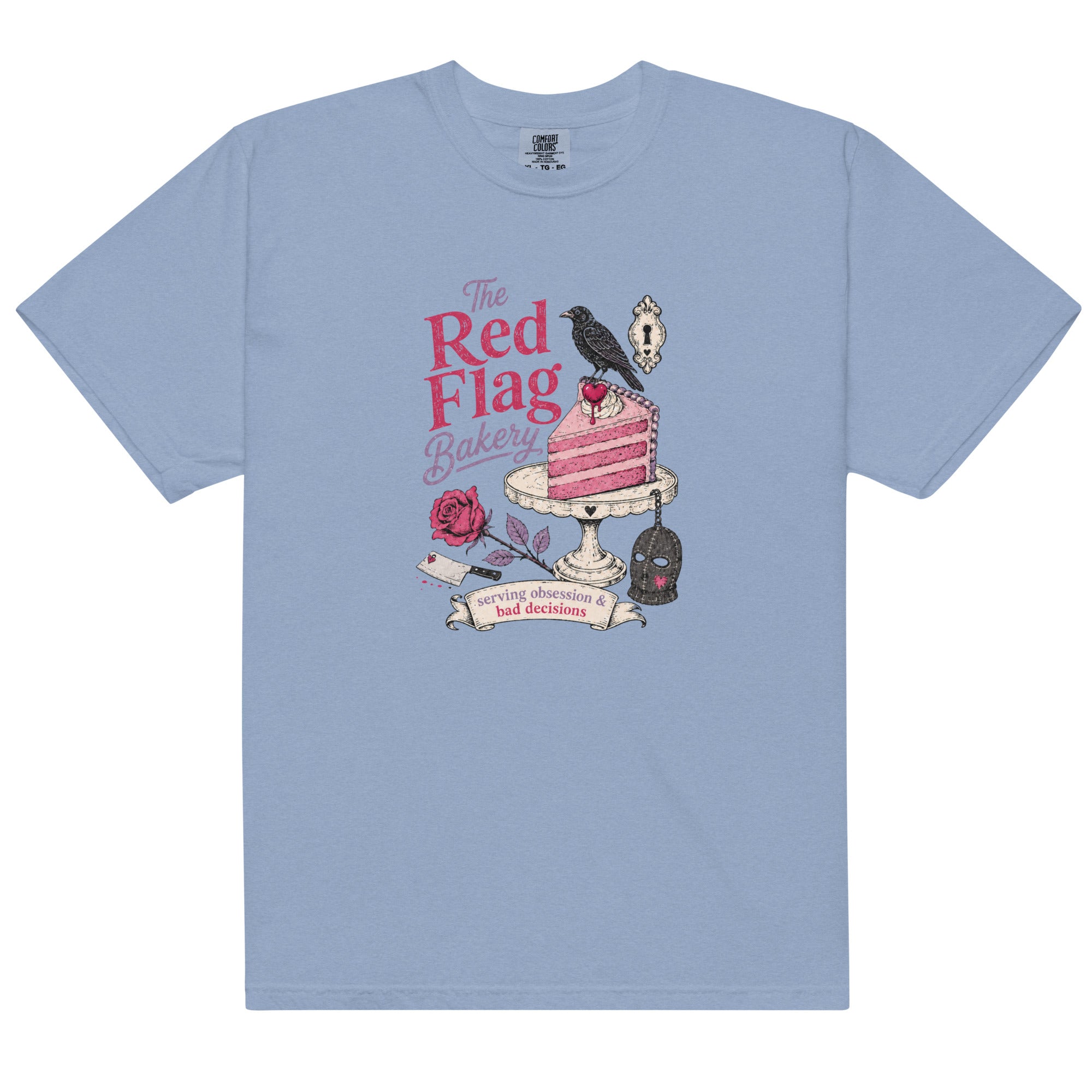The Red Flag Bakery Graphic Tee - T - SHIRT - TheSpinedLife