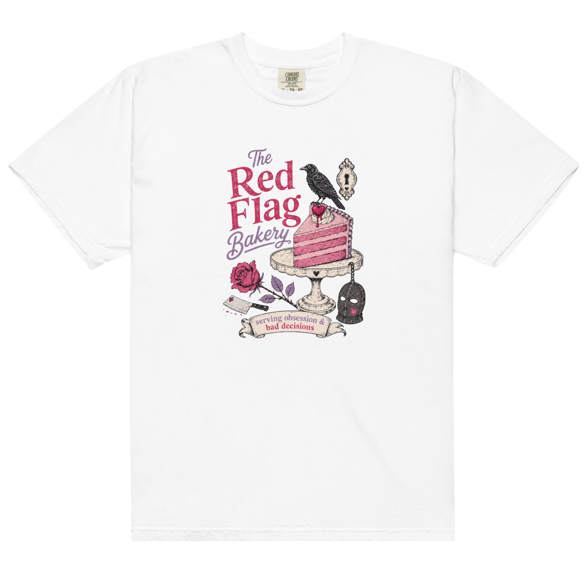 The Red Flag Bakery Graphic Tee - T - SHIRT - TheSpinedLife