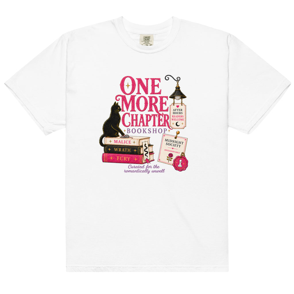 One More Chapter Bookshop Graphic Tee - T - SHIRT - TheSpinedLife