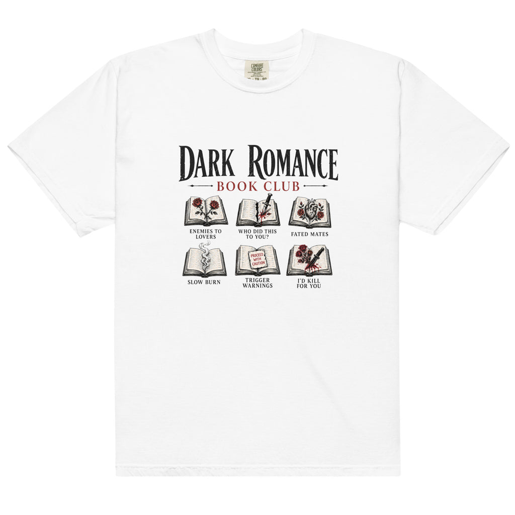 Dark Romance Book Club Graphic Tee - T - SHIRT - TheSpinedLife