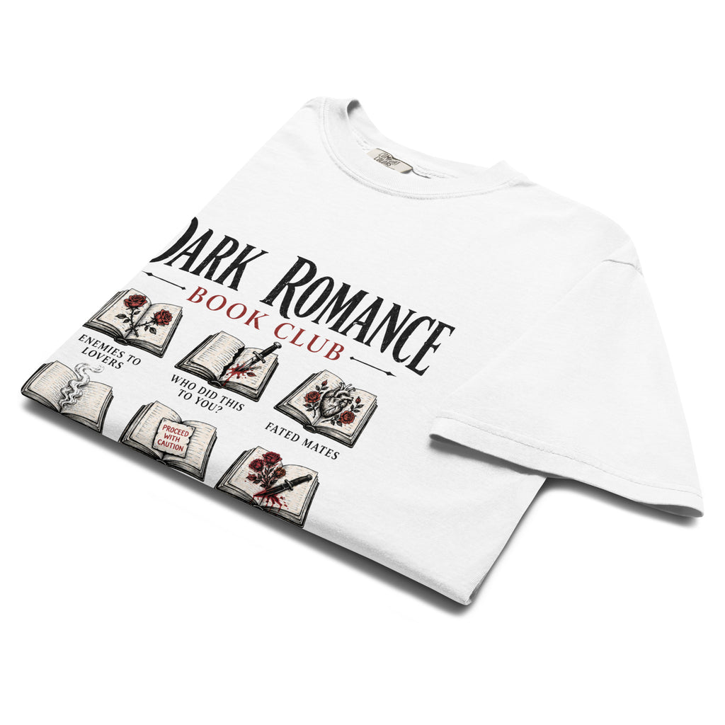 Dark Romance Book Club Graphic Tee - T - SHIRT - TheSpinedLife