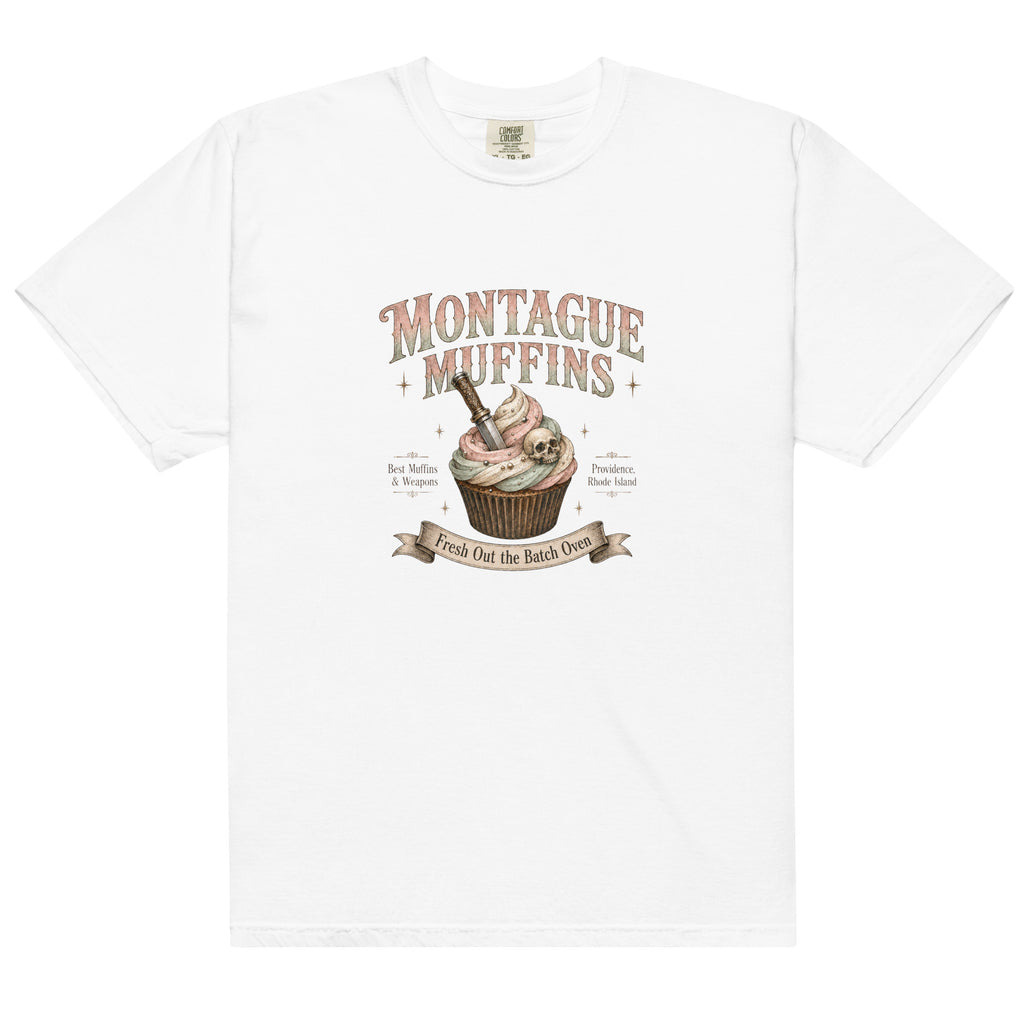 Montague Muffins Leather & Lark Tee - T - SHIRT - TheSpinedLife
