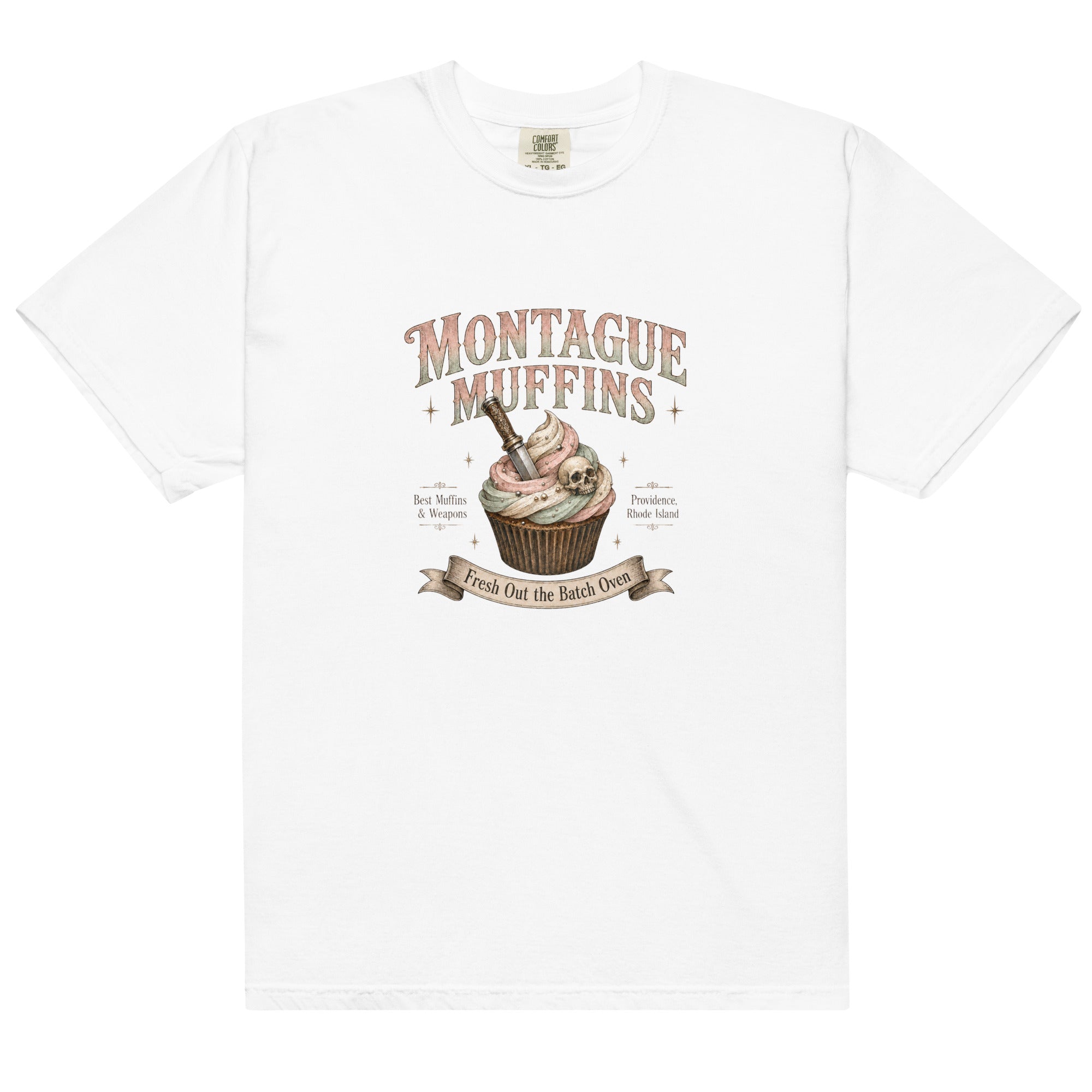 Montague Muffins Leather & Lark Tee - T - SHIRT - TheSpinedLife