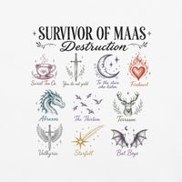 Survivor of Maas Destruction Graphic Tee - T-SHIRT - TheSpinedLife