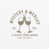 Mystery & Merlot Graphic Tee - T-SHIRT - TheSpinedLife